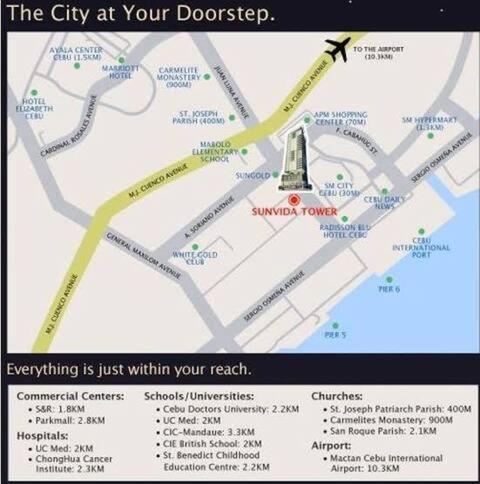 Sunvida Tower Residences Infront Of Sm City Cebú Exterior foto